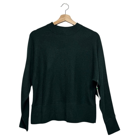 NWT WHISTLES Dark Green Dolman Cashmere Knit Sweater XS - Picture 4 of 11